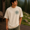 Finding Peace Oversized Tee – Beige