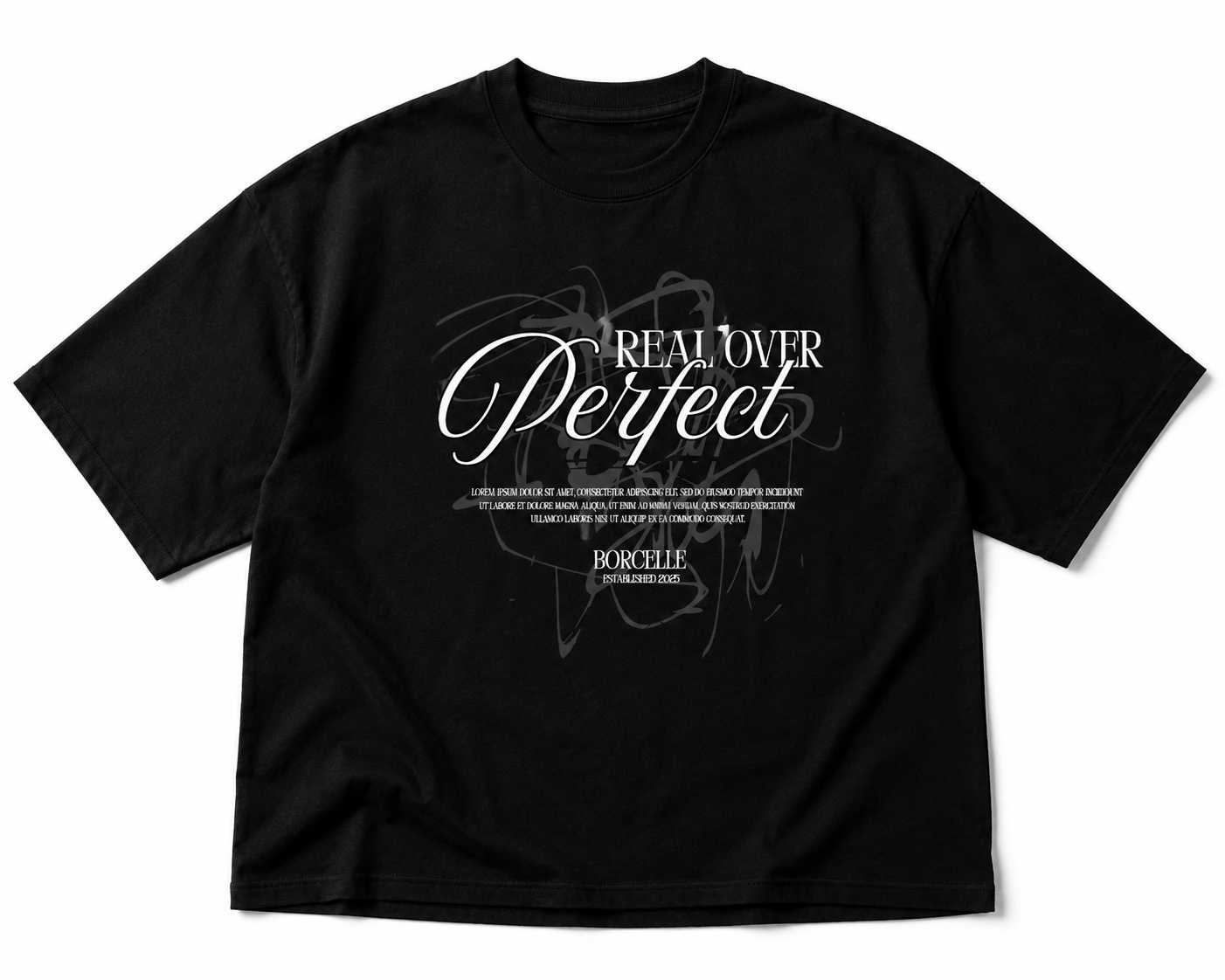 Perfect Oversized Tee – Black