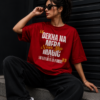 Never Stop Magic Oversized Tee – Red