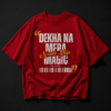 Never Stop Magic Oversized Tee – Red