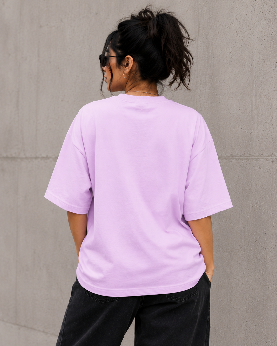 Chase Dreams Oversized Tee – Lilac