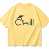 Chill Mode Oversized Tee – Yellow
