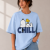 Chill Snoopy Basic Tee – Sky Blue