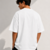 Ocean Soul Oversized Tee – White