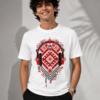 Ethnic Beats Basic Tee – White