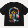 Urban Beats Graphic Oversized T-Shirt – Black
