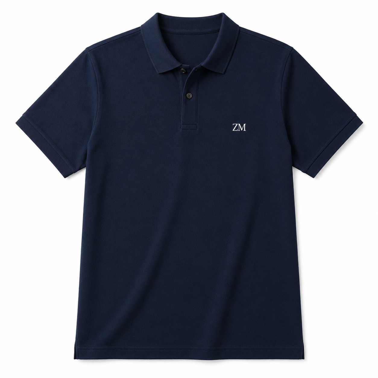 ZM Classic Polo T-Shirt – Navy Blue