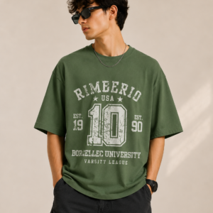 ChatGPT Image May 9, 2026, 03_27_52 PM Rimerio Varsity Oversized Tee – Olive Green