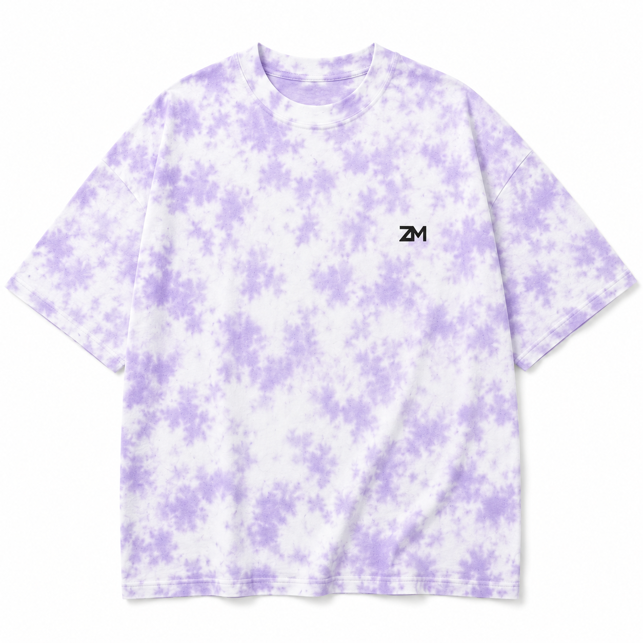 Lavender Tie-Dye Oversized T-Shirt – Unisex