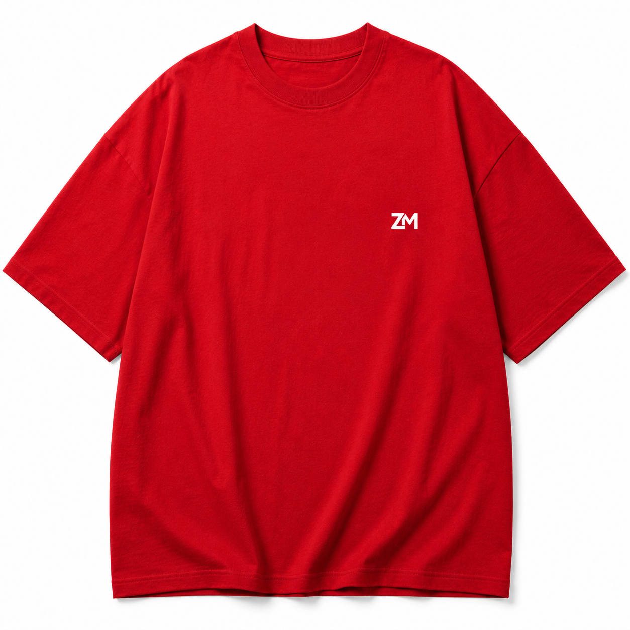 Keep Moving Forward Graphic Oversized T-Shirt – Red