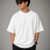 Trust Yourself Graphic Oversized T-Shirt – White